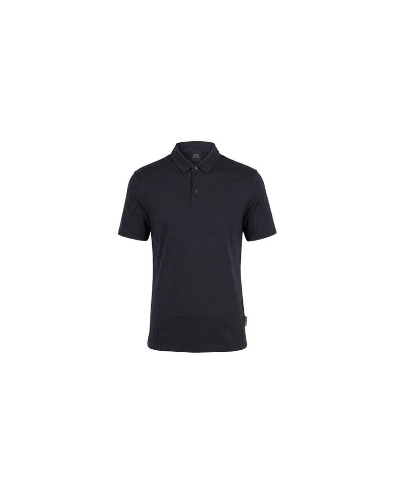 Armani Exchange TOPS - Poloshirtsauf YOOX.COM Nachtblau