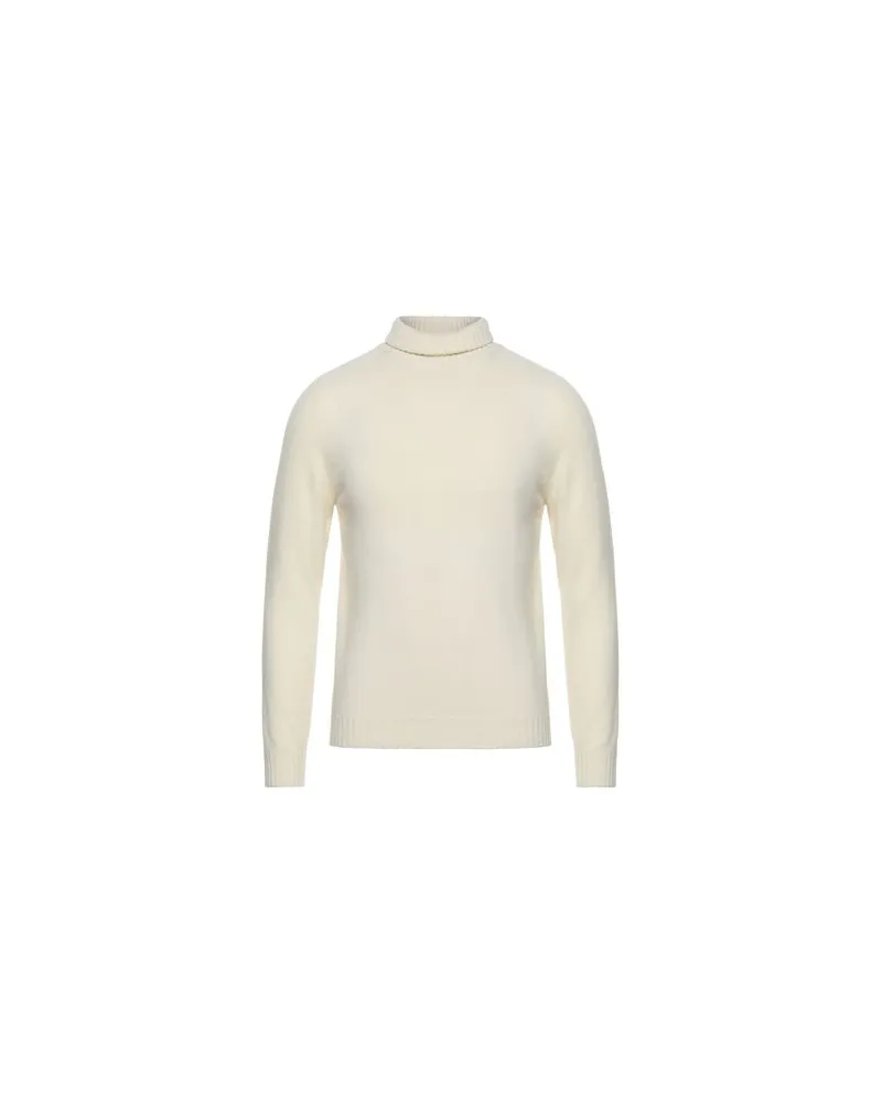 Malo STRICKWAREN - Rollkragenpulloverauf YOOX.COM Elfenbein