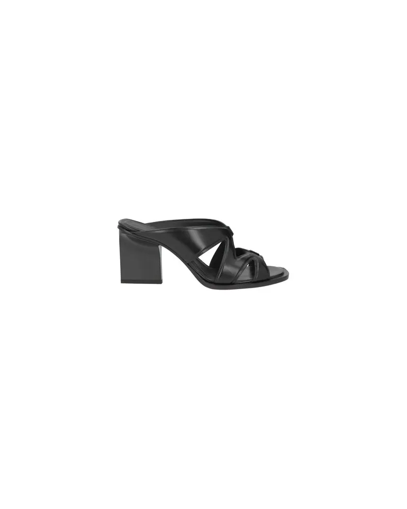 Max Mara SCHUHE - Sandalenauf YOOX.COM Schwarz