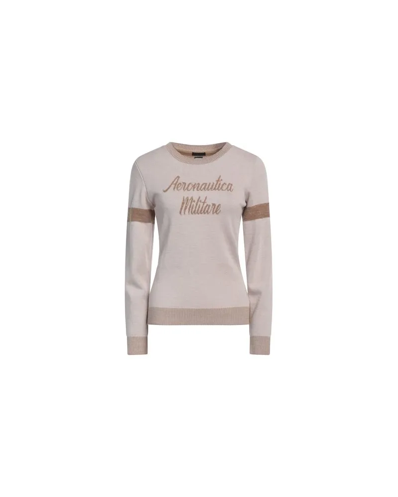 Aeronautica Militare STRICKWAREN - Pulloverauf YOOX.COM Beige