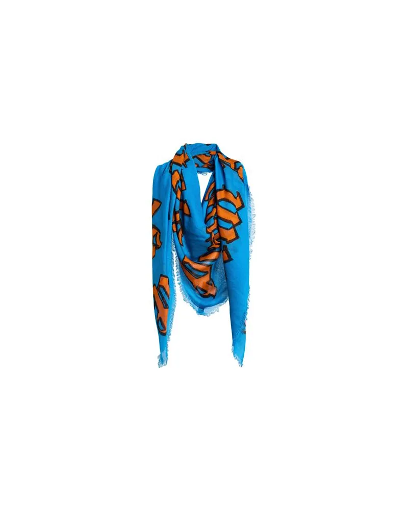 Palm Angels ACCESSOIRES - Schalsauf YOOX.COM Azurblau