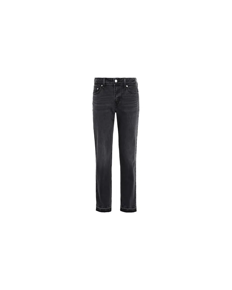 Levi's LOW PITCH STRAIGHT  - HOSEN & RÖCKE - Jeanshosenauf YOOX.COM Schwarz