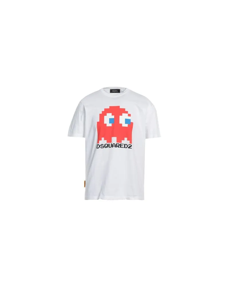 Dsquared2 TOPS - T-shirtsauf YOOX.COM Weiß