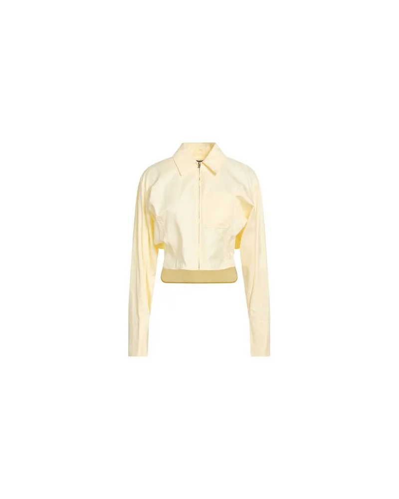 Jacquemus LA CROISIÈRE - TOPS - Hemdenauf YOOX.COM Pastellgelb