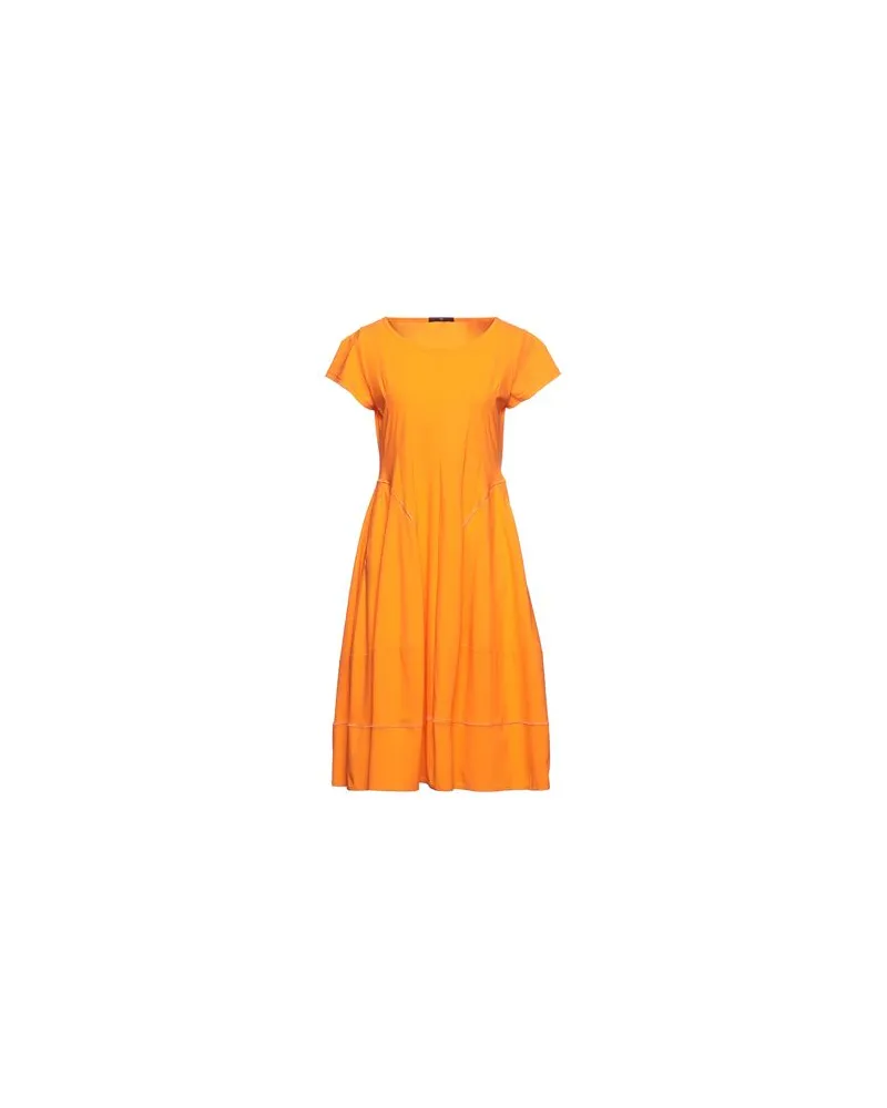 HIGH KLEIDER - Midi-Kleiderauf YOOX.COM Orange