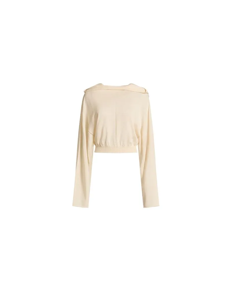 Rick Owens STRICKWAREN - Pulloverauf YOOX.COM Cremeweiß