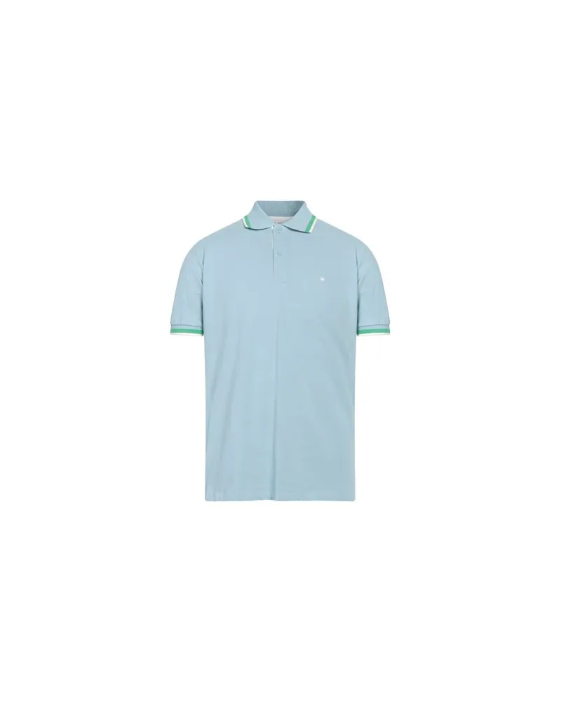Manuel Ritz TOPS - Poloshirtsauf YOOX.COM Himmelblau