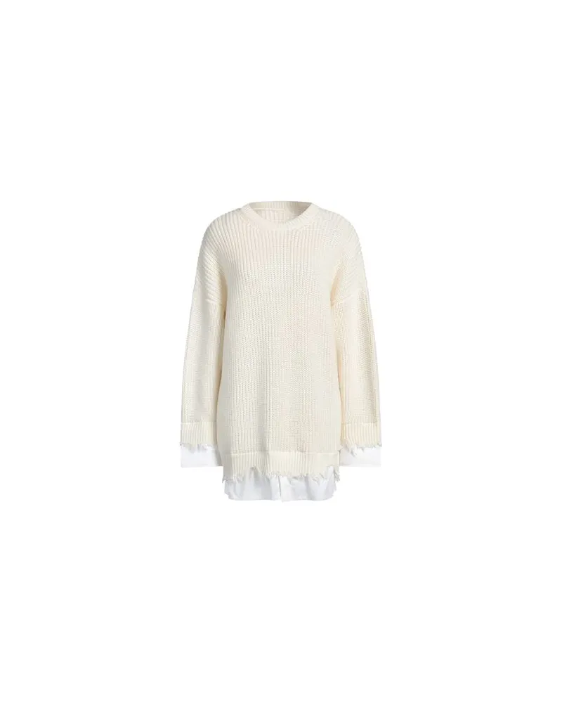 Maison Margiela STRICKWAREN - Pulloverauf YOOX.COM Elfenbein