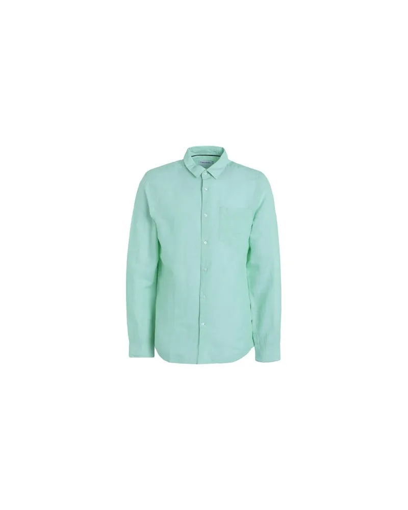 Calvin Klein TOPS - Hemdenauf YOOX.COM Säuregrün