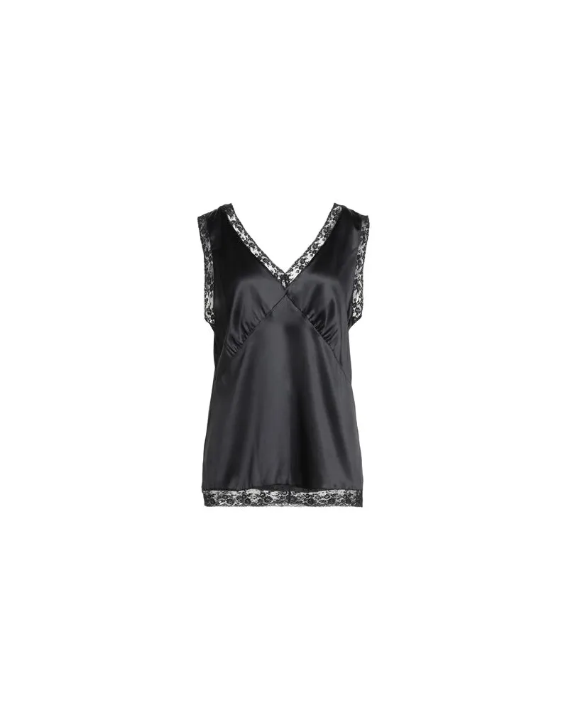 P.A.R.O.S.H. TOPS - Topsauf YOOX.COM Schwarz