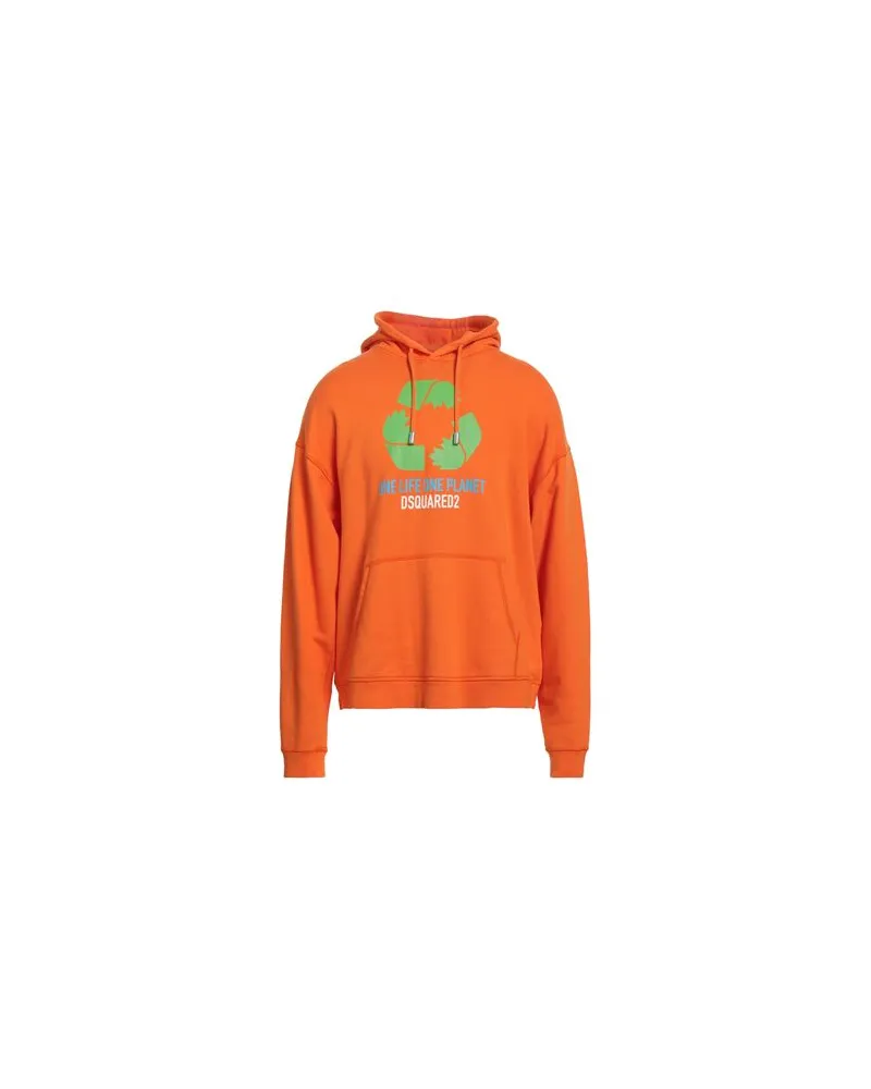 Dsquared2 TOPS - Sweatshirtsauf YOOX.COM Orange