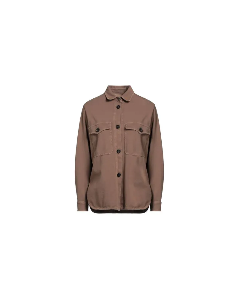 CIRCOLO 1901 TOPS - Hemdenauf YOOX.COM Braun