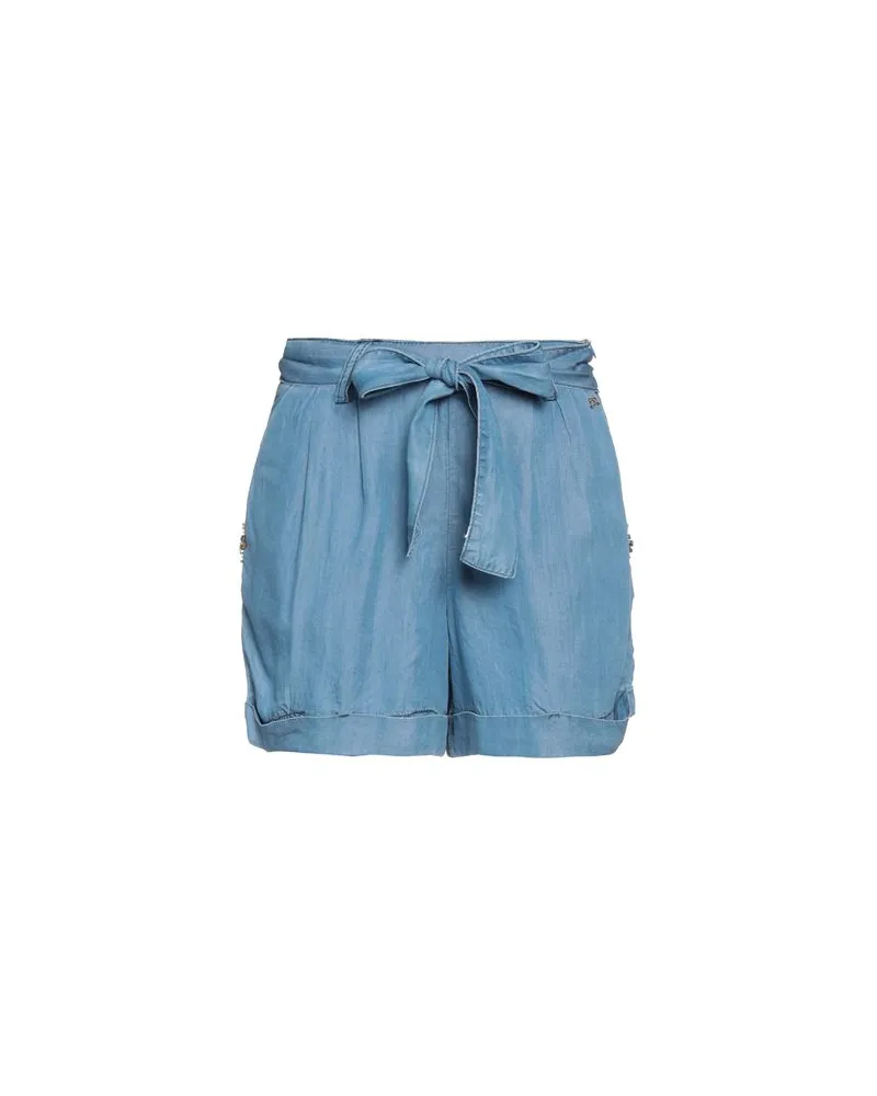 YES ZEE by Essenza HOSEN & RÖCKE - Jeansshortsauf YOOX.COM Blau