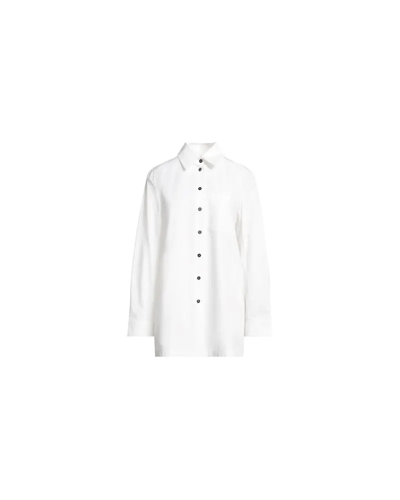 Jil Sander TOPS - Hemdenauf YOOX.COM Weiß