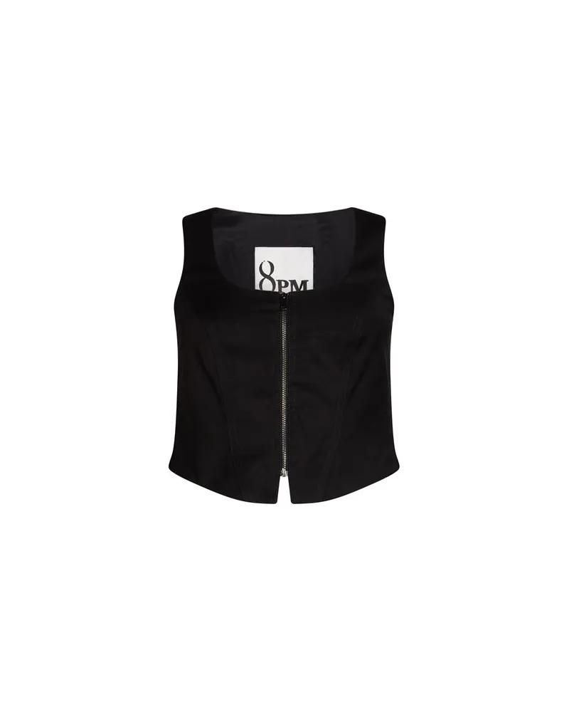 8PM TOPS - Topsauf YOOX.COM Schwarz