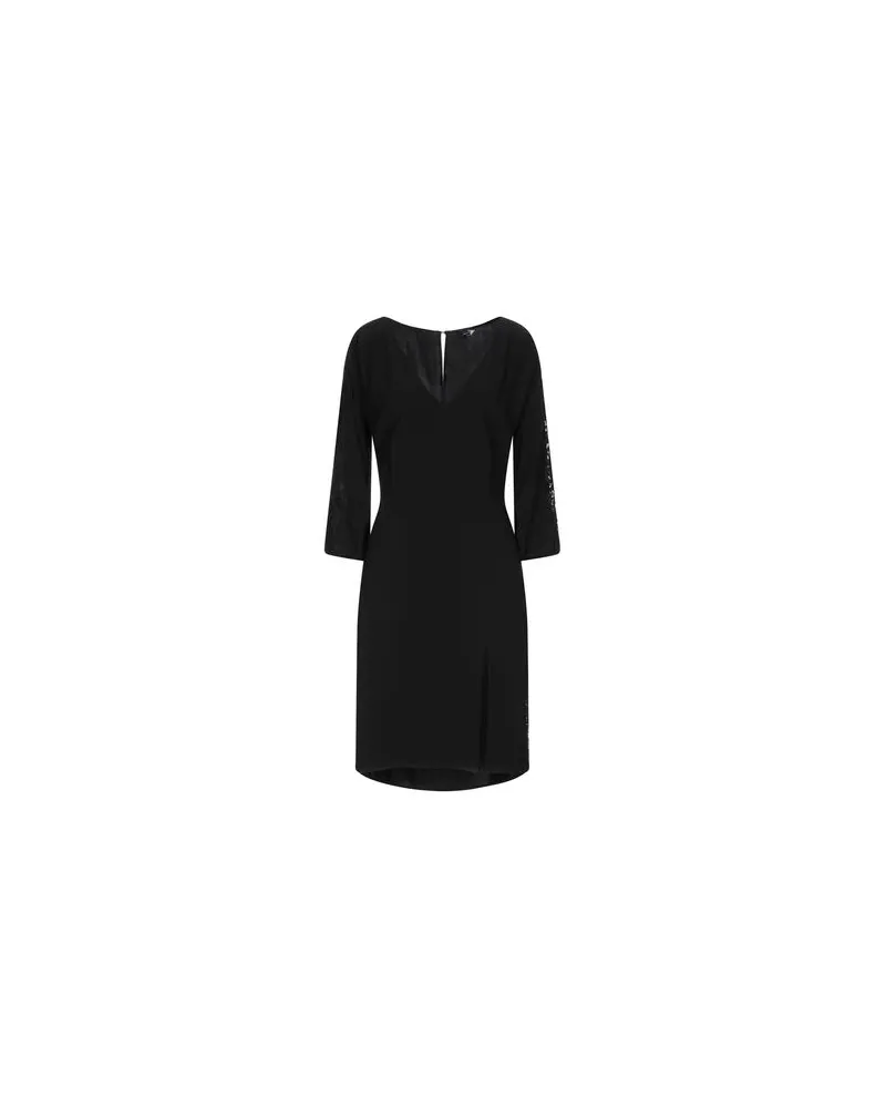 Elisabetta Franchi KLEIDER - Mini-Kleiderauf YOOX.COM Schwarz