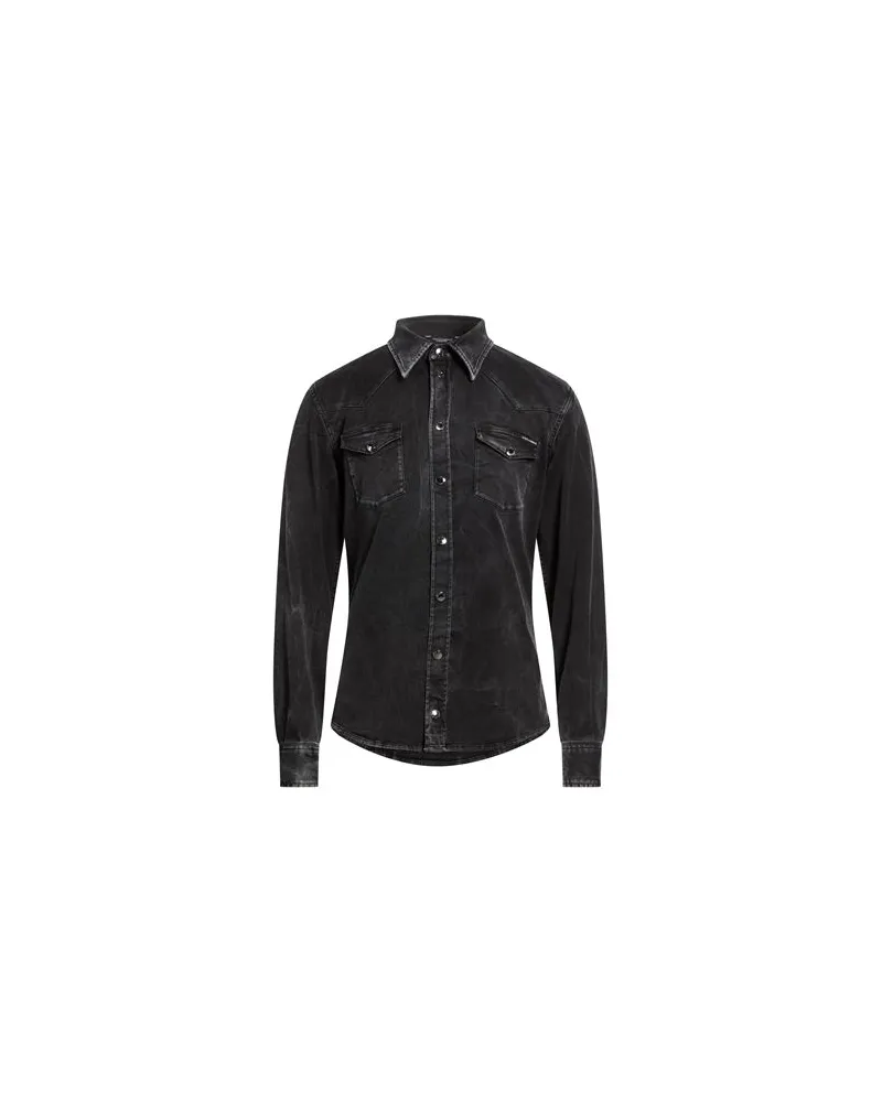 Dolce & Gabbana TOPS - Jeanshemdenauf YOOX.COM Schwarz
