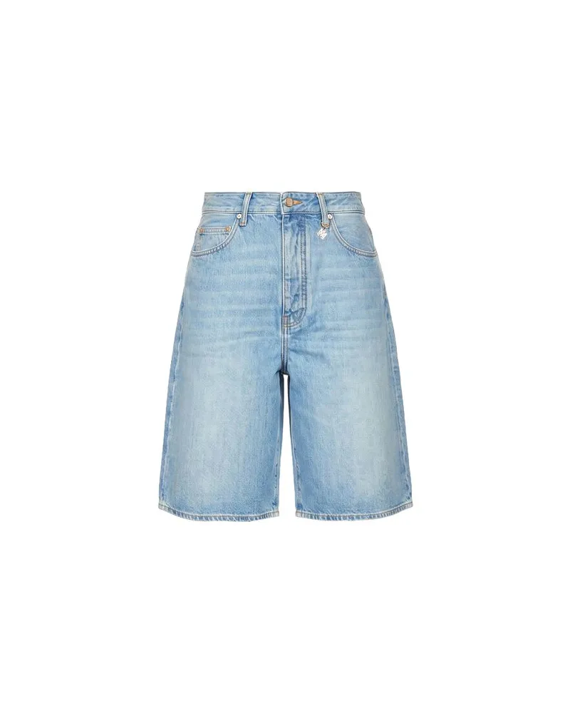Amiri HOSEN & RÖCKE - Jeansshortsauf YOOX.COM Blau