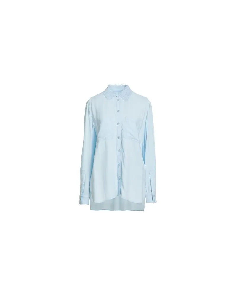 Burberry TOPS - Hemdenauf YOOX.COM Himmelblau