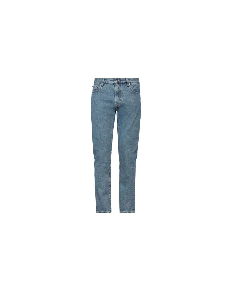 OFF-WHITE HOSEN & RÖCKE - Jeanshosenauf YOOX.COM Blau