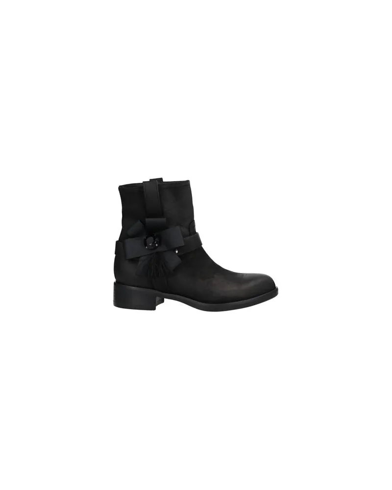 Lorenzo Mari SCHUHE - Stiefelettenauf YOOX.COM Schwarz