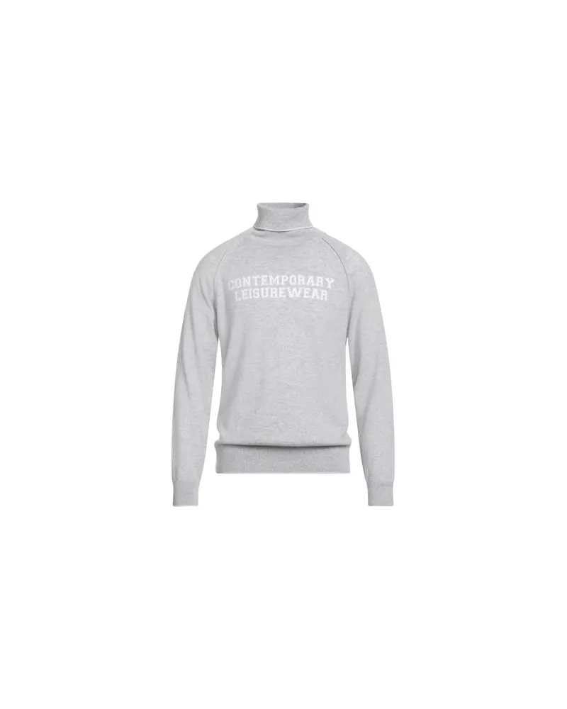 Eleventy STRICKWAREN - Rollkragenpulloverauf YOOX.COM Hellgrau