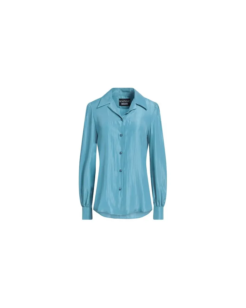 Moschino TOPS - Hemdenauf YOOX.COM Aquamarin