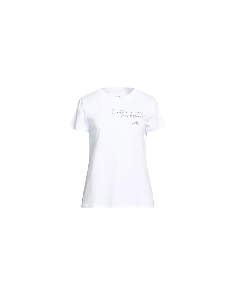 Armani Exchange TOPS - T-shirtsauf YOOX.COM Weiß