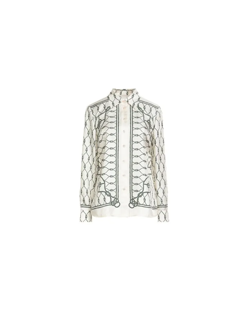 Tory Burch TOPS - Hemdenauf YOOX.COM Elfenbein
