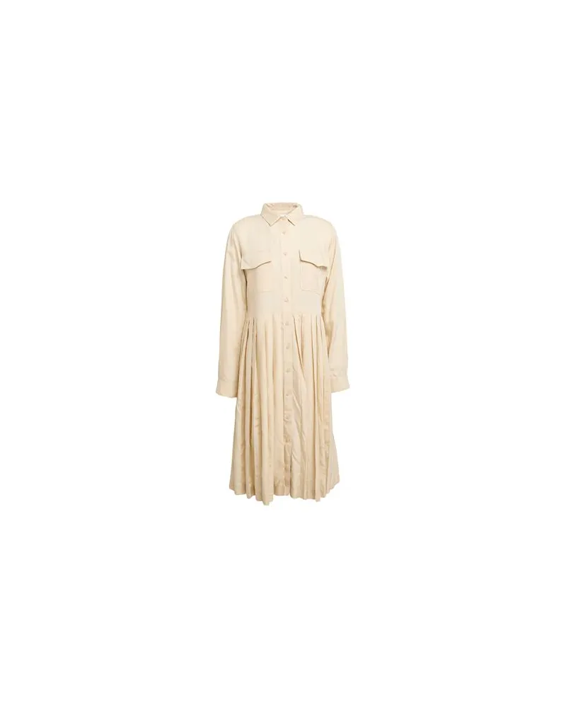 Lacoste KLEIDER - Midi-Kleiderauf YOOX.COM Beige