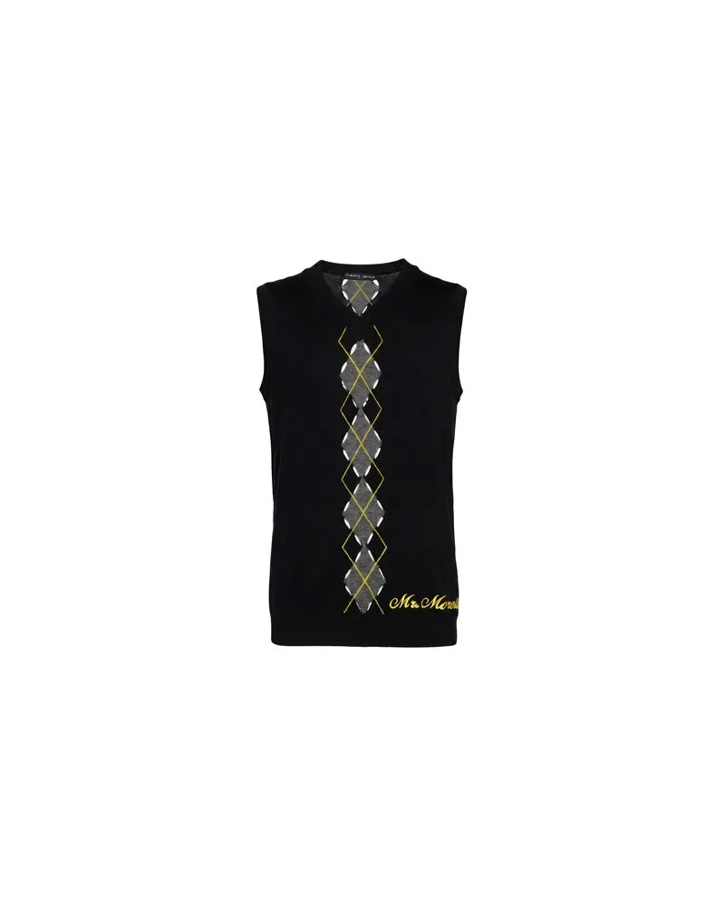 Frankie Morello STRICKWAREN - Pulloverauf YOOX.COM Schwarz