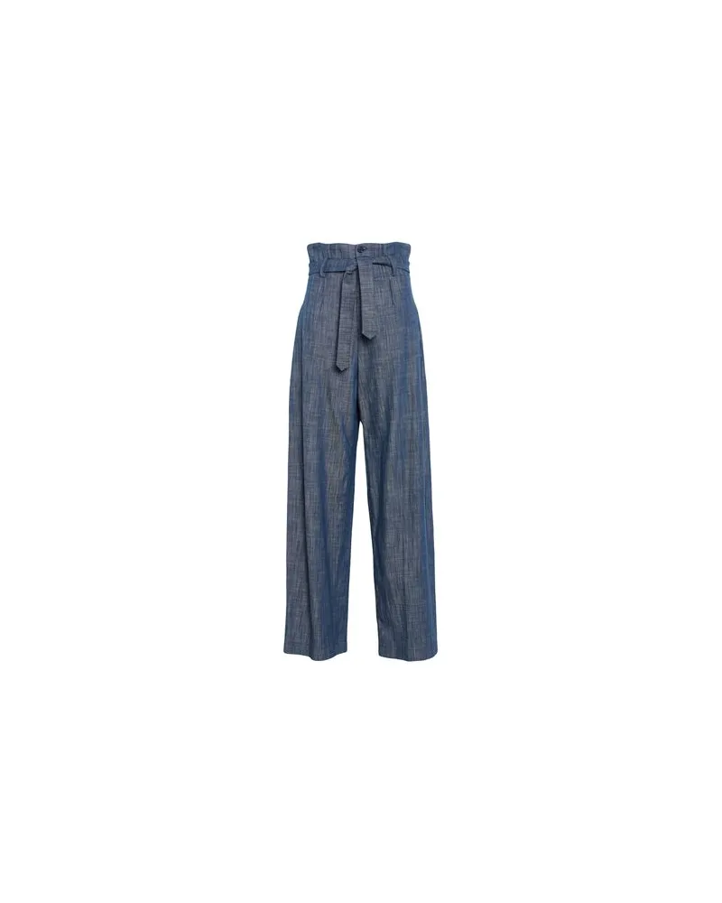 Forte Couture HOSEN & RÖCKE - Hosenauf YOOX.COM Blau