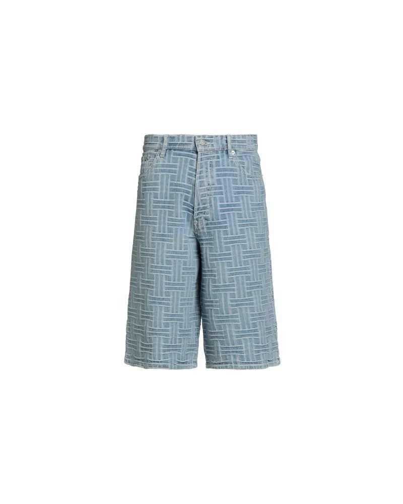 Kenzo HOSEN & RÖCKE - Jeansshortsauf YOOX.COM Blau