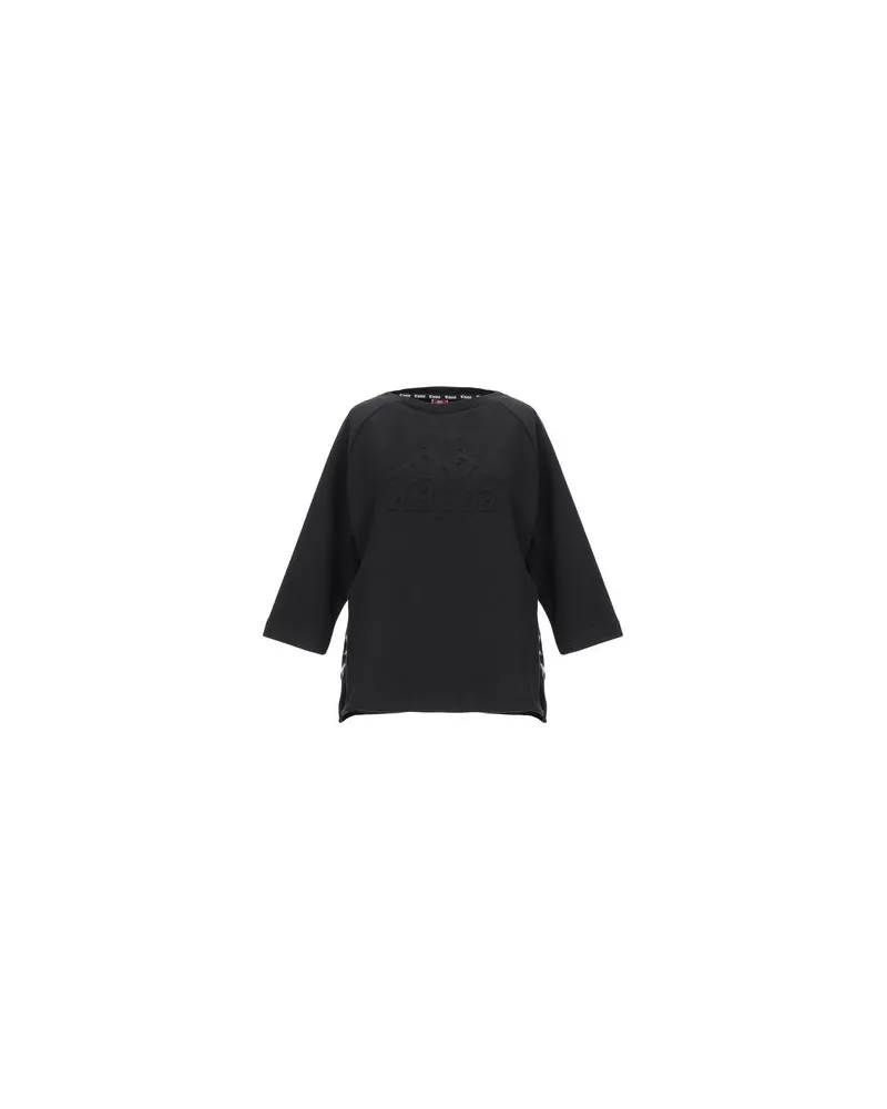 Kappa TOPS - Sweatshirtsauf YOOX.COM Schwarz