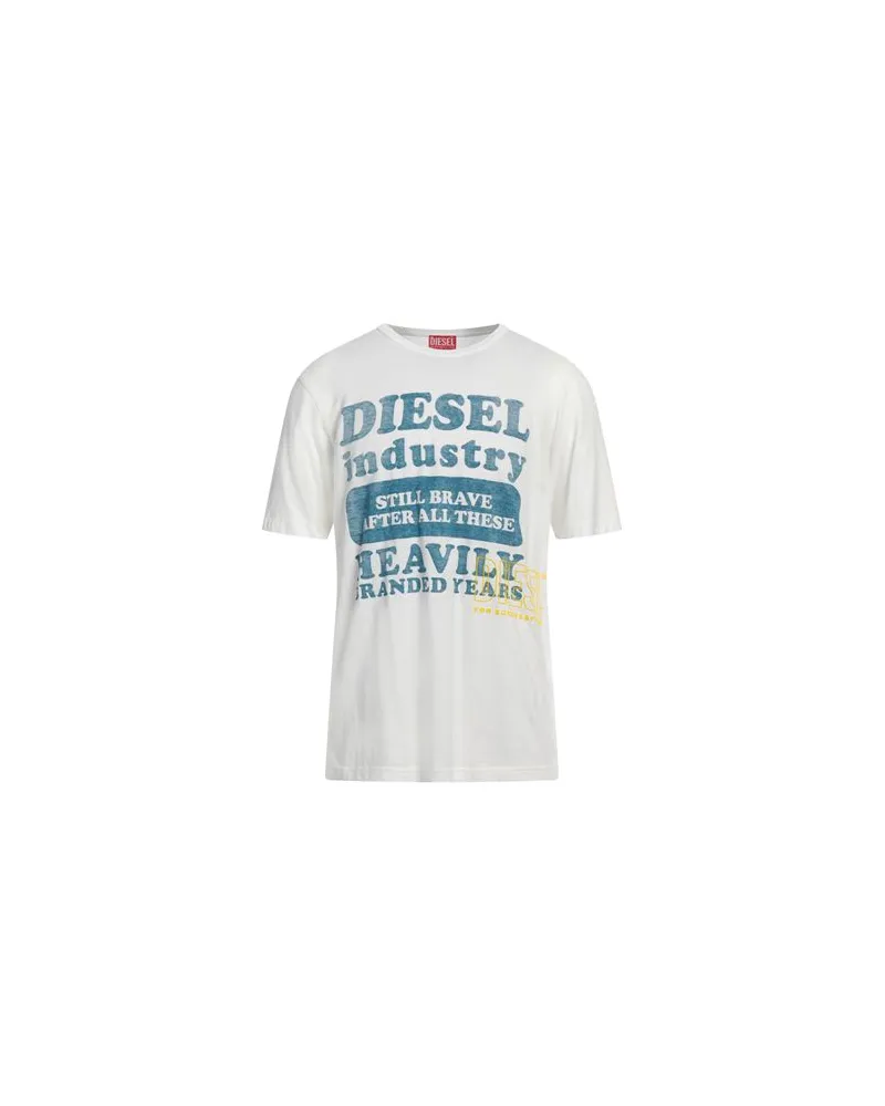 Diesel TOPS - T-shirtsauf YOOX.COM Weiß