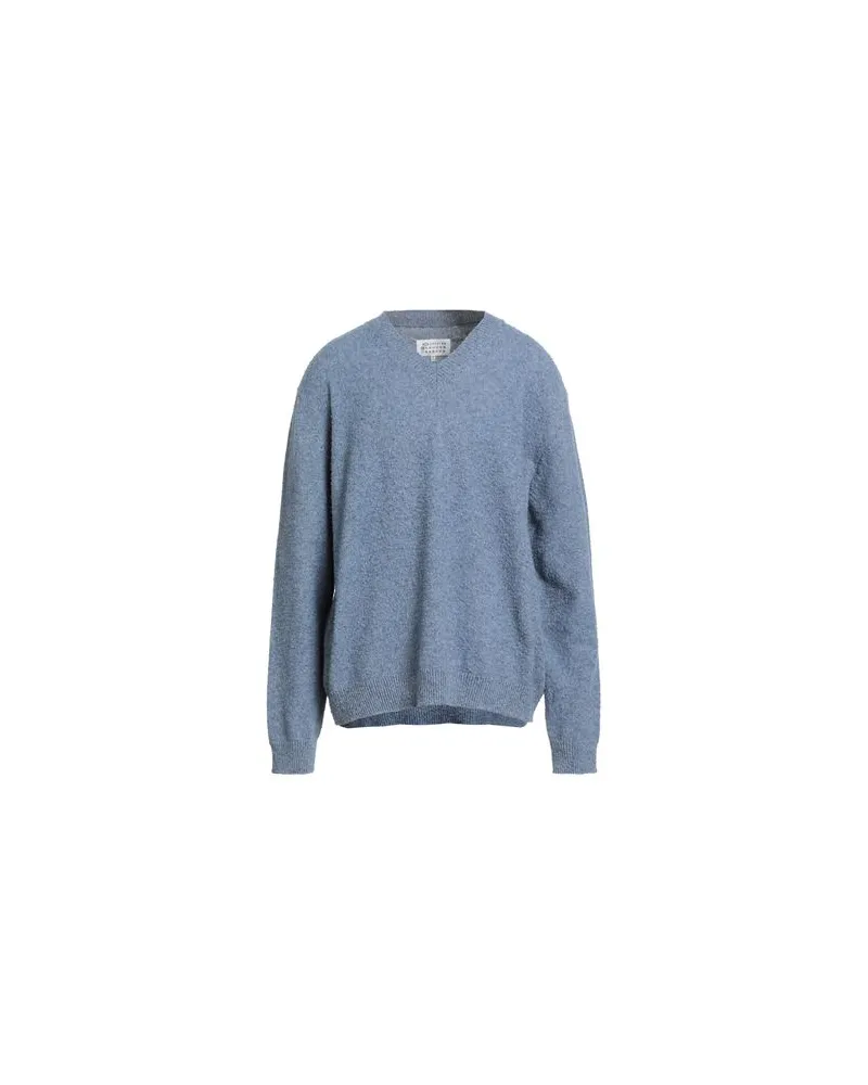 Maison Margiela STRICKWAREN - Pulloverauf YOOX.COM Taubenblau