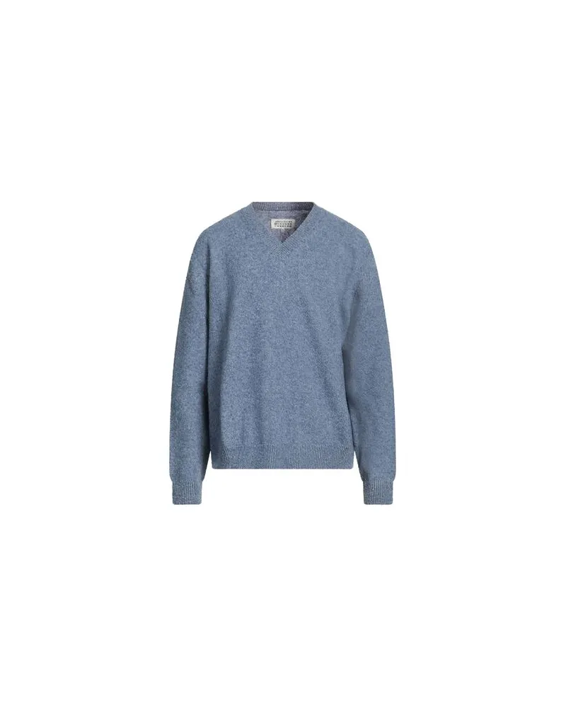 Maison Margiela STRICKWAREN - Pulloverauf YOOX.COM Himmelblau