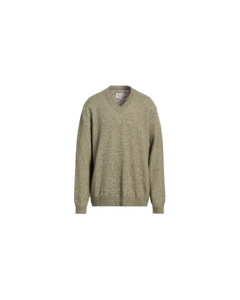 Maison Margiela STRICKWAREN - Pulloverauf YOOX.COM Salbeigrün