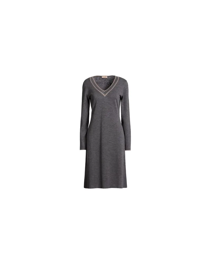 Purotatto KLEIDER - Midi-Kleiderauf YOOX.COM Blei