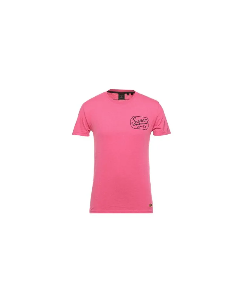 Superdry. TOPS - T-shirtsauf YOOX.COM Fuchsia