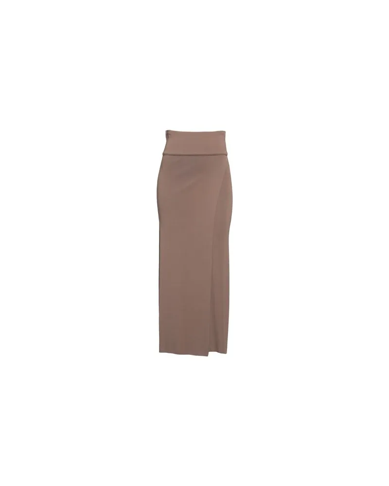 Isabel Benenato HOSEN & RÖCKE - Maxi-Röckeauf YOOX.COM Khaki