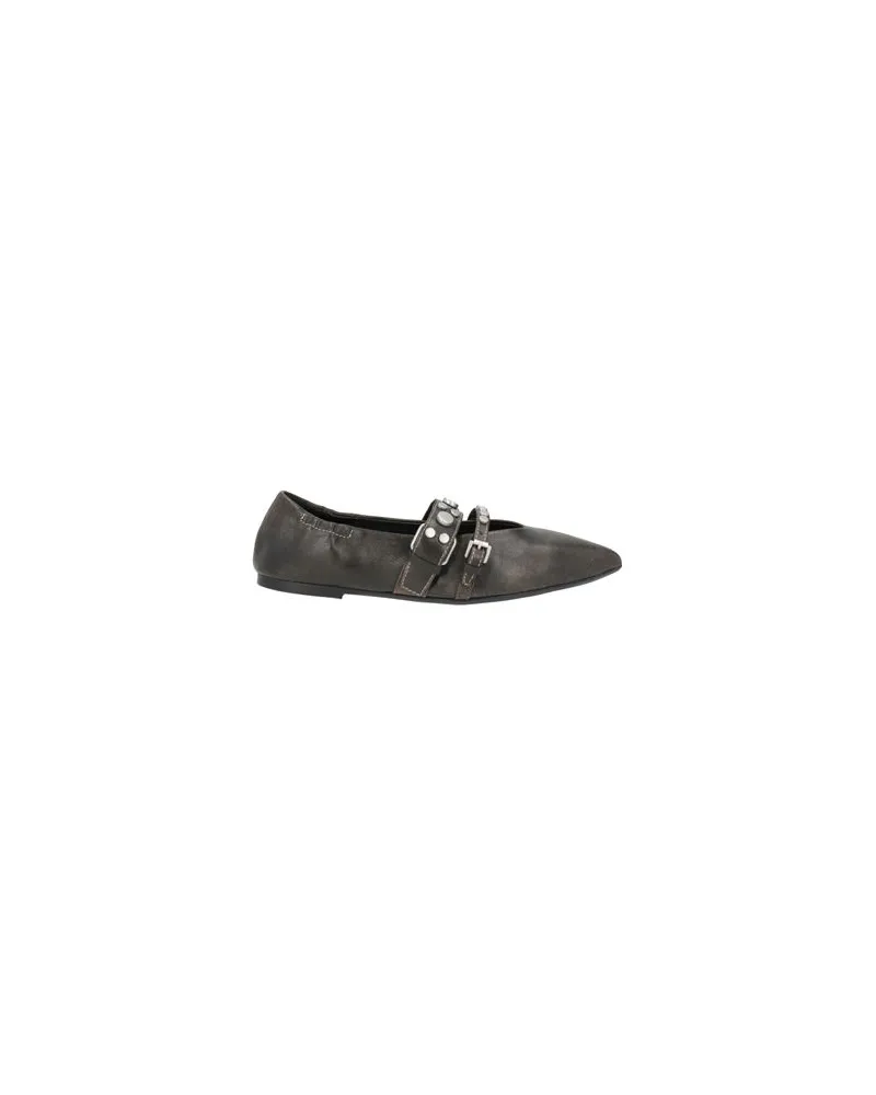 ash BRENDAH - SCHUHE - Ballerinasauf YOOX.COM Dunkelbraun