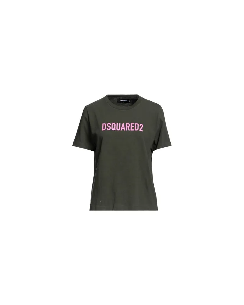Dsquared2 TOPS - T-shirtsauf YOOX.COM Militärgrün