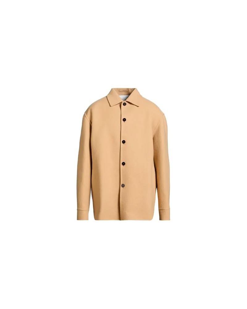 Jil Sander TOPS - Hemdenauf YOOX.COM Sand