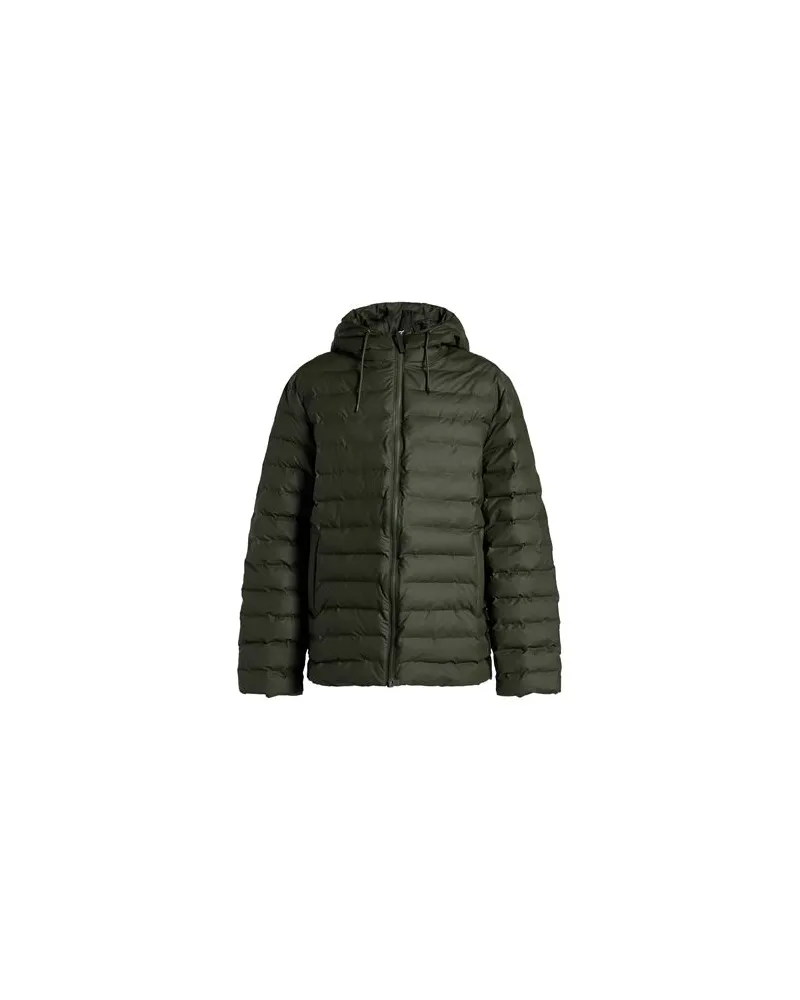 RAINS JACKEN & MÄNTEL - Pufferjacken & Daunenjackenauf YOOX.COM Militärgrün