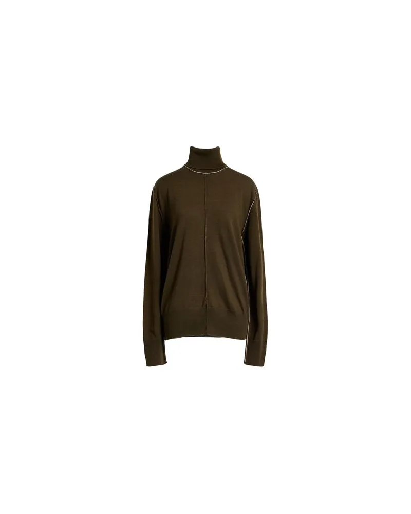 Maison Margiela STRICKWAREN - Rollkragenpulloverauf YOOX.COM Khaki