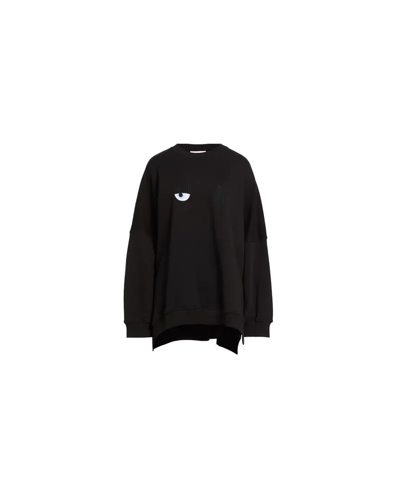 Chiara Ferragni TOPS - Sweatshirtsauf YOOX.COM Schwarz