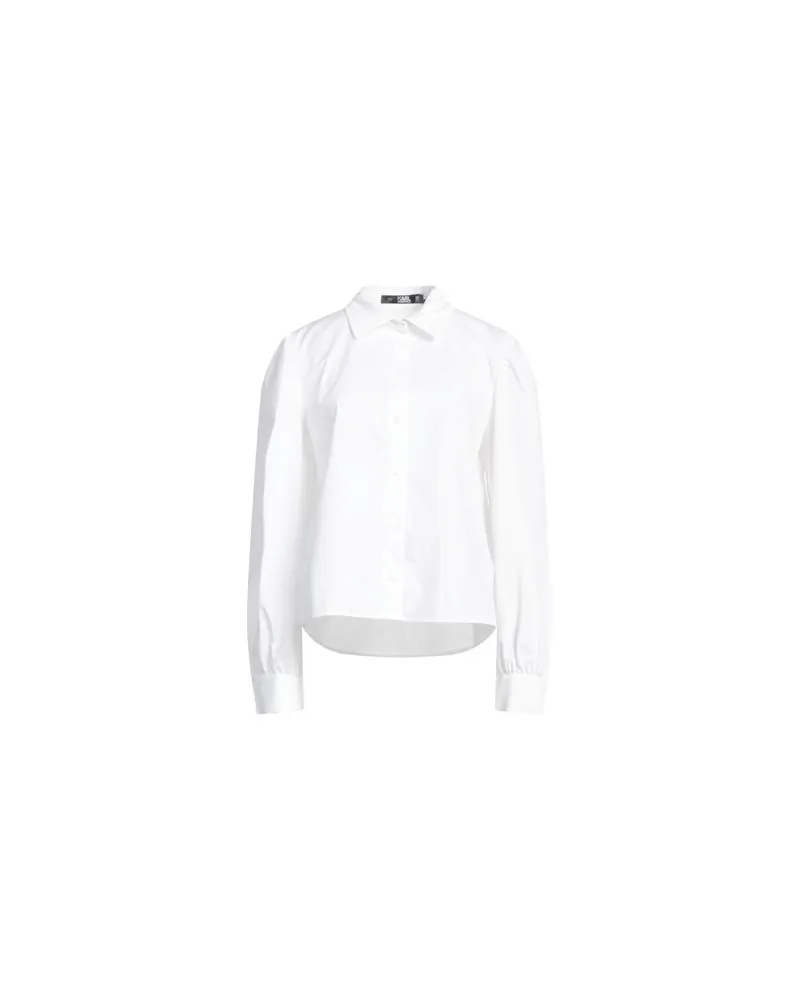 Karl Lagerfeld TOPS - Hemdenauf YOOX.COM Weiß