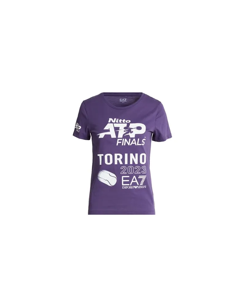 EA7 TOPS - T-shirtsauf YOOX.COM Violett