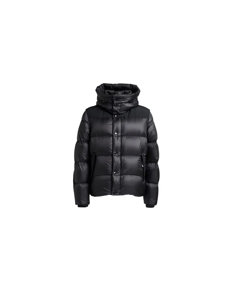 Burberry JACKEN & MÄNTEL - Pufferjacken & Daunenjackenauf YOOX.COM Schwarz